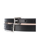double buckle belt