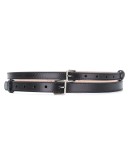 double buckle belt