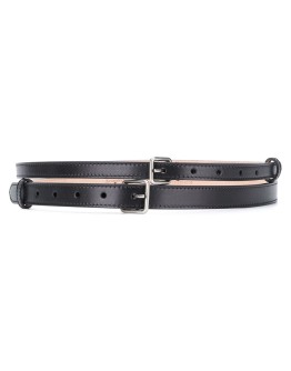 double buckle belt