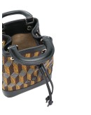 Dauphine geometric jacquard bucket bag