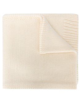 intarsia knitted scarf