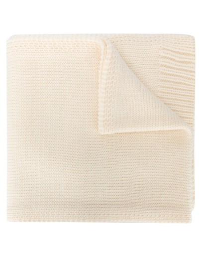 intarsia knitted scarf
