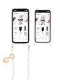 faux pearl-embellished iPhone X case