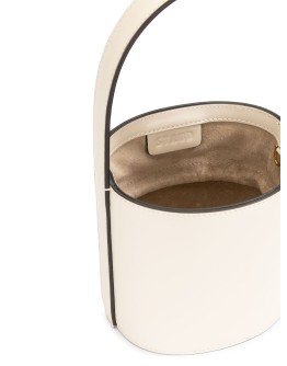 Bissett leather bucket bag