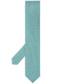 elephant-embroidered tie