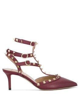 Rockstud caged pumps