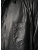 longsleeved leather shirt