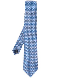 elephant pattern tie