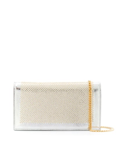 stud-embellished clutch