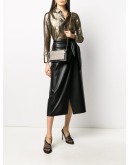 stud-embellished clutch