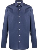 dotted long-sleeve shirt 