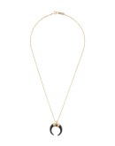 horn pendant necklace