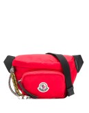 logo-patch belt bag