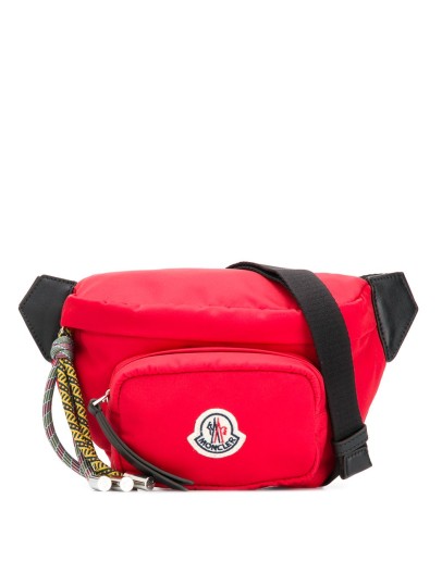 logo-patch belt bag