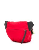logo-patch belt bag