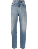 distressed boyfriend jeans