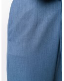belted strapless jumpsuit