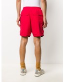 logo print shorts