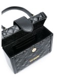 quilted box tote