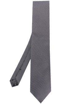 polka dot print tie
