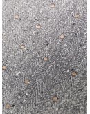 herringbone silk tie
