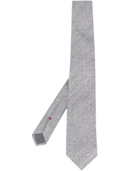 herringbone silk tie