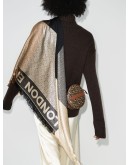 Monogram jacquard scarf