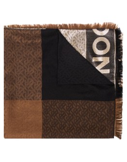 Monogram jacquard scarf