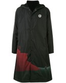 long-sleeved hooded coat