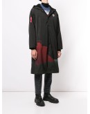 long-sleeved hooded coat