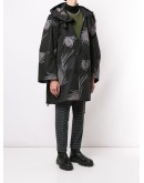 oversized hooded coat