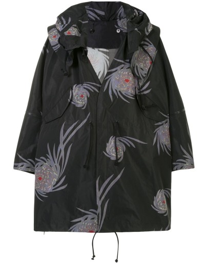 oversized hooded coat