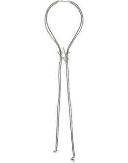 star detail lariat necklace
