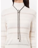 star detail lariat necklace