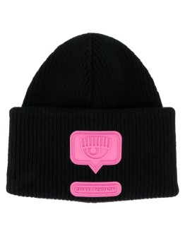 logo patch beanie