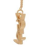 monogram drop earrings