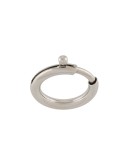silver polished ring