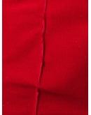 high-waisted straight-leg trousers