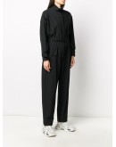 zip-front long-sleeve jumpsuit