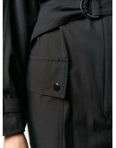 zip-front long-sleeve jumpsuit