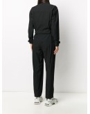 zip-front long-sleeve jumpsuit