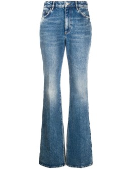 high-rise flared jeans 