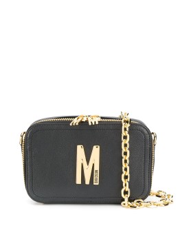 M logo belt bag with chain detachable strap