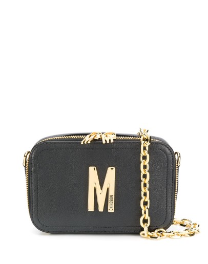 M logo belt bag with chain detachable strap