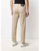 buckle detail slim-fit jeans 