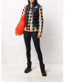logo-patch padded gilet