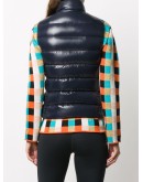 logo-patch padded gilet