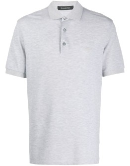 logo-embroidered polo shirt