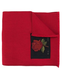 rose patch scarf 