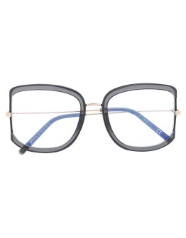 oversized square frame glasses